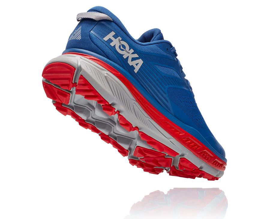 Hoka Australia One One Stinson Atr 6 - Mens Trail Shoes Blue - TXRZO-1458